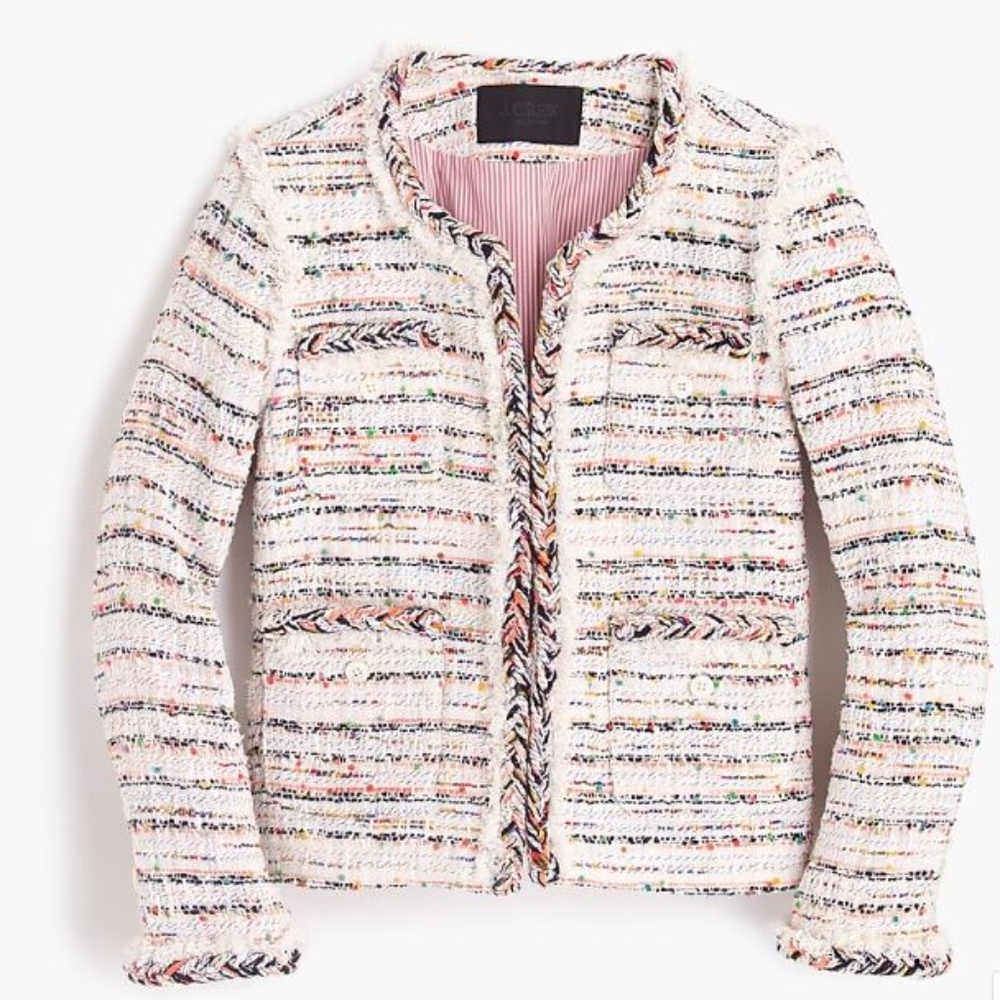 J.Crew Collection French tweed jacket